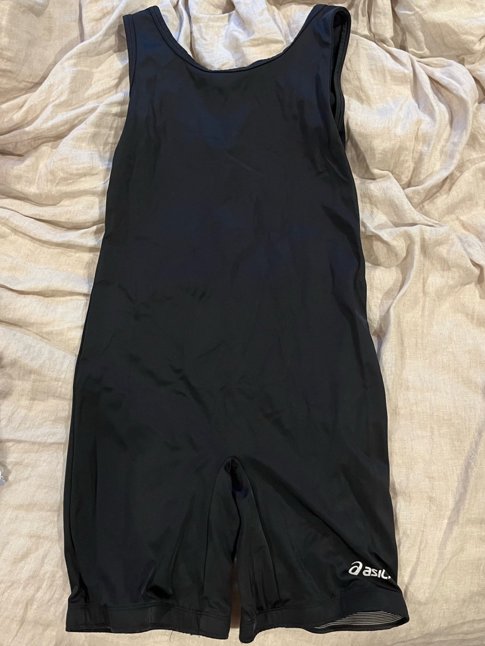 EUC Asics Women’s Black Wrestling Singlet